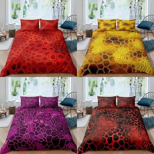 Home Textiles Luxury 3D Camouflage Duvet Cover Set Pillowcase 2/3 Pcs Kids Bedding Set AU/EU/UK/US Queen and King Size Bedding