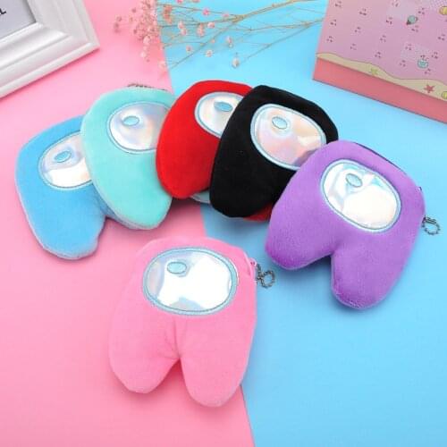 Space Man Coin Purse Bag Key Case Kawaii Plush Toys Stuffed Toy Christmas Birthday Student Gift For Children