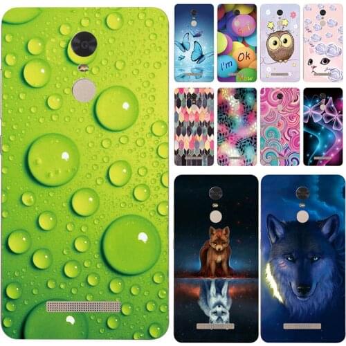 Soft Phone Case for Xiaomi Redmi Note 3 / Note 3 Pro 150 mm Cases Panda Funda Colorful Flower Silicone TPU Back Cover Shell