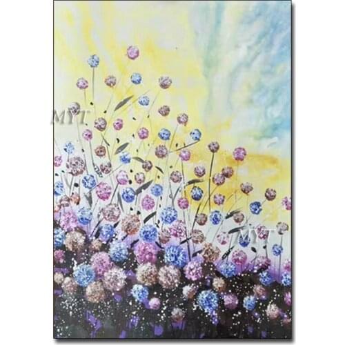 Lot Flowers Abstract Oil Painting Canvas Art Hand Painted Wall Decor Canvas Modern High Quality Unframed Paintings