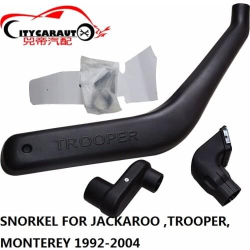 SNORKEL KIT FOR ISUZU JACKROO TROOPER MONTEREY Air Intake LLDPE Snorkel Kit Set FIT FOR I-SUZU JACKAROO TROOPER MONTEREY 1992-04