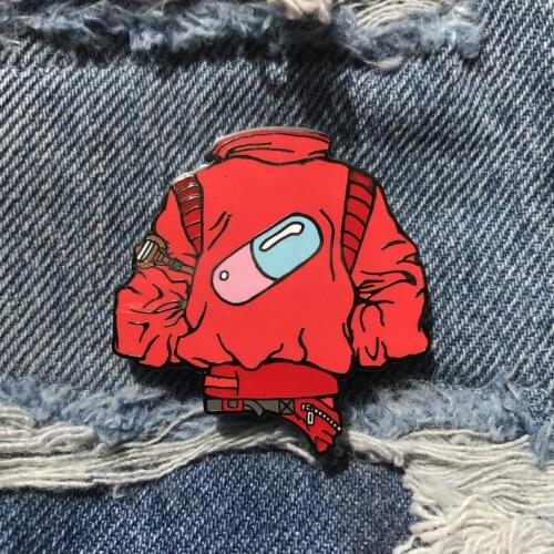 Novelty Enamel Lapel Pin Backpack Hat Bag Accessories Celebrity Funny Brooch Pin
