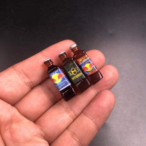 1/6 Scale Mini Plastic Drink Bottles Models for 12''Figures Scene Accessories DIY