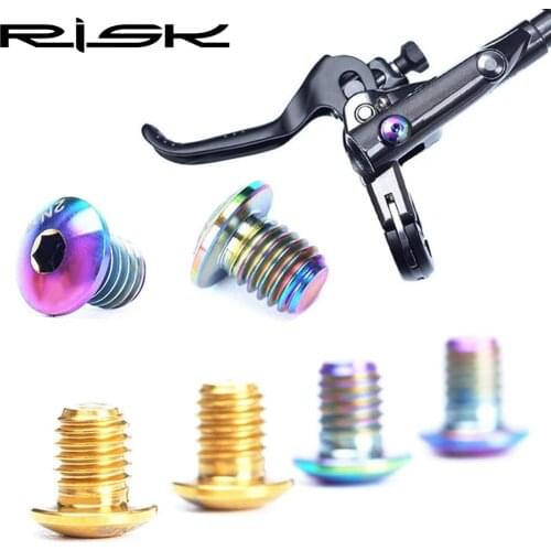 A Whole/Separate Oil Cylinder Lid Bolts for Shimano Bike Brake Lever Titanium Disc Fixed Screw Bicycle Hydraulic Brake Bolt