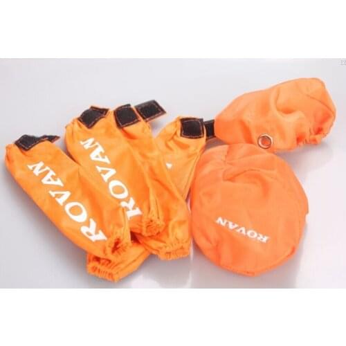 Engine Dust Cover kit for CY zenoah engine for HPI KM ROVAN Baja 5T 5B pull starter + shock absorber + air filter cover