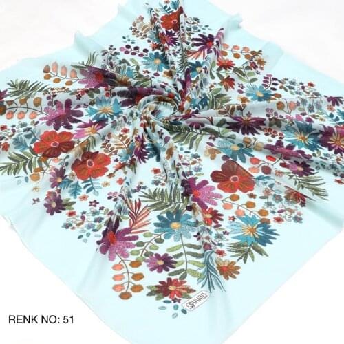 REYYAN SILK OYALIK WRITING (NEW QUALITY)-16323 - RENK-51