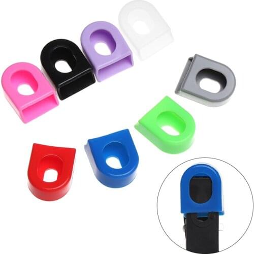 30Pairs Silicone Bicycle Crankset Arm Cover Antirust Dustproof Crank Protector Protective Sheath Gel Sleeve Bike Accessories