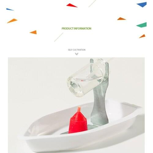 Student toy science and technology invention science experiment equipment physics DIY toy small manufacture material steam boat