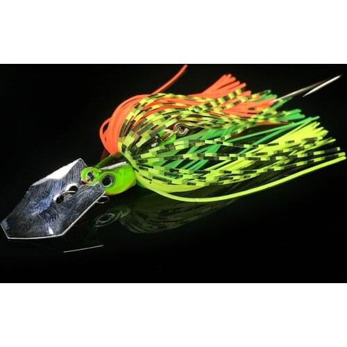 WALK FISH 1PCS Spinnerbait Fishing Lure Buzzbait Wobbler Chatter Bait for carp Fishing with Swim Jig Blades Pesca