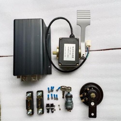 CURTIS CONTROLLER ACCESSORY PACKS 1205M 5601 500A CONTACTOR THROTTLE METER HORN FUSE 15 IN 1 FOR SIGHTSEEING VEHICLE GOLF CARS