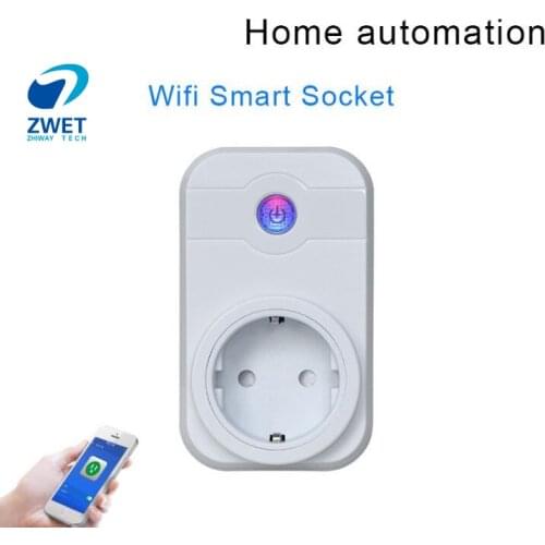 ZWET eu uk us au app control wifi Socket EVSE charging management time controller AC 220V 50HZ/60HZ 25ADigital Timer Switch
