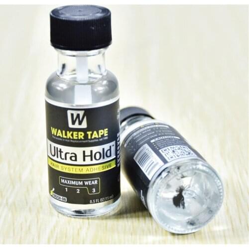 1 bottles 15ml Ultra Hold Liquid Bond Hair System Adhesive Brush on Profession Lace Wig Silicone Glue For Lace Wig/Toupee