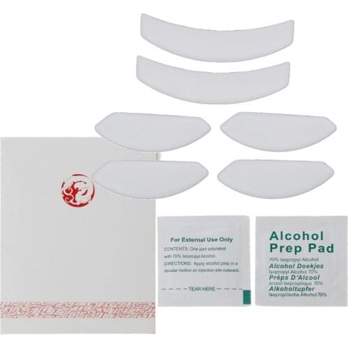 2 Sets/pack Tiger Gaming Mouse Feet Mouse Skate For SteelSeries Sensei 310 Mouse White Mouse Glides Curve Edge