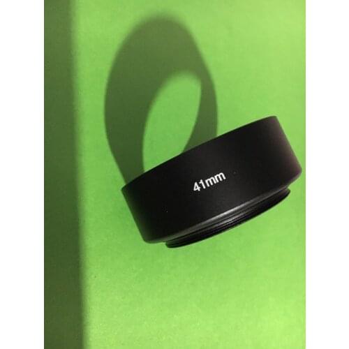 41mm standard screw in mount Metal Lens Hood cover for c mount movie cctv camera free shipping