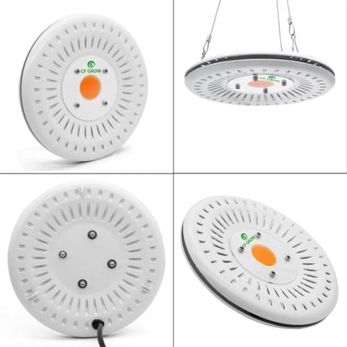 COB Led Grow Light 100W Full Spectrum UFO Plant Grow Lamp Waterproof IP67 for Vegetable Flower Hydroponic Greenhouse Growth