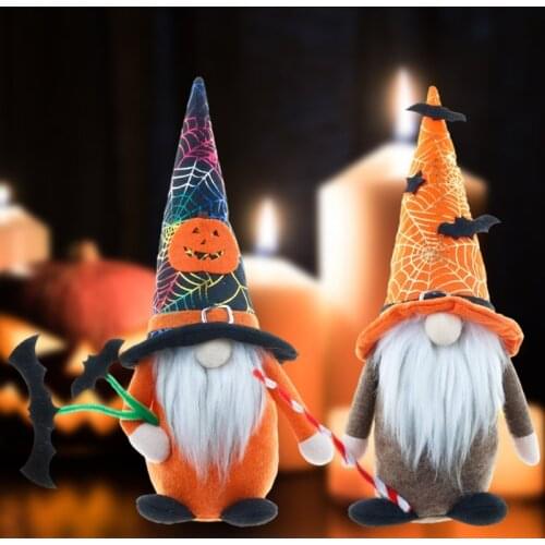 50LB Halloween Gnome Handmade Bat Tomte Nisse Swedish Elf Dwarf Home Farmhouse Decor