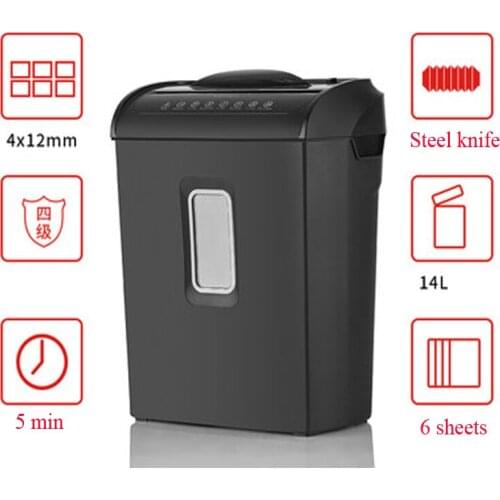 AS608CM electric paper shredder /high security desktop office shredder / consumer and commercial mini small shredder