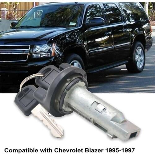 Metal Universal Vehicle Ignition Lock with 2 Keys 702671 Anti-rust Ignition Key Switch Reliable