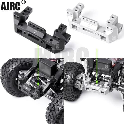 MJRC TRX4 G2 metal aluminum steering gear front winch bracket for 1/10 RC crawler TRAXXAS TRX4 Mustang fighter #8237 TRX-4