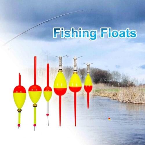 Fishing Float Visible Multifunction EVA Foam Red Yellow Bold Seafishing Float Set for Fishing Lover Fishing Tackle
