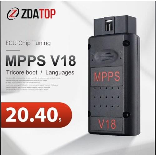MPPS V18 Better Than MPPS V16/V13 Version V18.12.3.8 MAIN+TRICORE+MULTIBOOT With Breakout Tricore Cable Car Tool