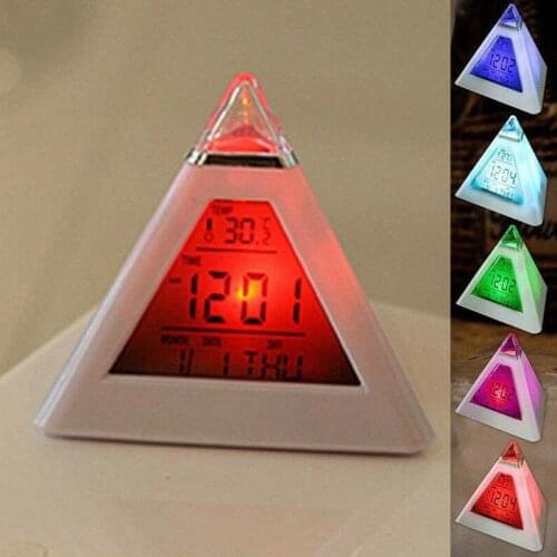 Novelty Cool Clock Xmas Present Gift For Kid Birthday Bedroom Kids Boy Girl Home Portable Clocks