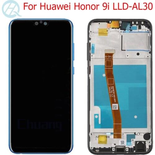 Original Screen For Huawei Honor 9i LCD With Frame 5.84" Honor 9i Display Touch Screen LLD-AL20 LLD-AL30 LCD Screen Parts