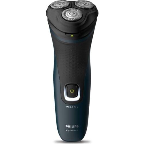 Philips Electric Shaver S1121/45, 3D Pivot & Flex Heads, 27 Comfort Cut Blades, Up to 40 Min of Shaving
