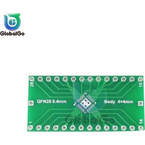 QFN28 to DIP28 adapter board