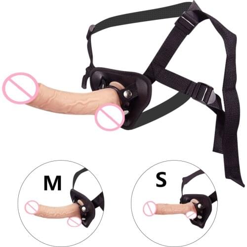 Realistic Dildo Strap on Dildo for Woman Big Penis with Suction Cup Dildo Panties Adult Sex Toys For Woman Lesbian