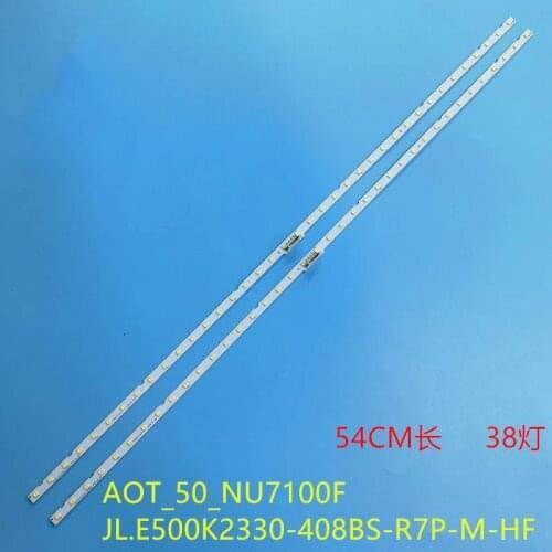 10PCS LED backlight strip for Samsung UN50RU7100 UE50NU7100 UE50NU7020 50NU7400 BN96-45952A 45962A UN50NU7100 LM41-00564a 46034A