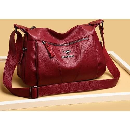 Designer Handbags High Quality Leather Shoulder Cross Body Bags for Women Large Capacity Sac A Main Brand Luxury Satchels Bolsos