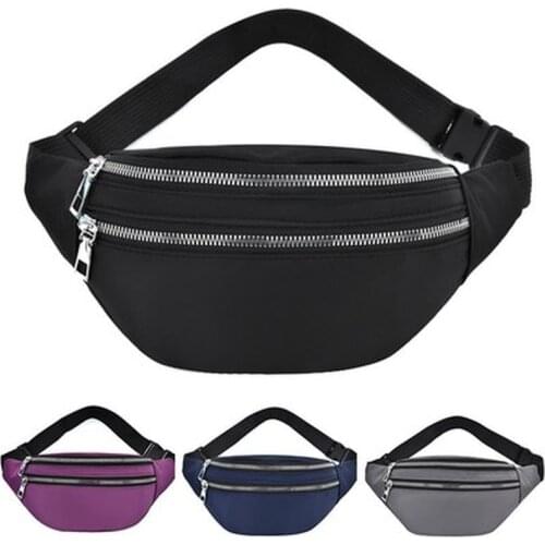 Women Waist Bags Waterproof Ladies Fashion Bum Bag Travel Crossbody Chest Bags Unisex Hip Bag