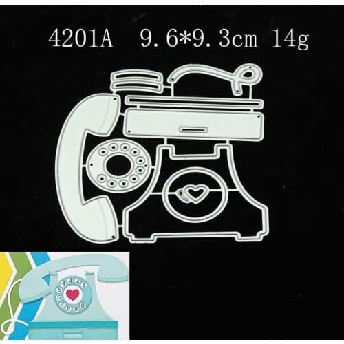 2021 Phone Metal Cutting Dies DIY Scrapbooking Paper Photo Album Crafts Knife Mould Cards Embossing Mold Stencils for Decor