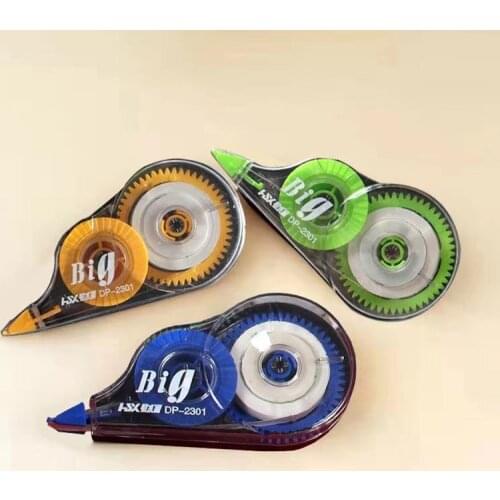 3pcs/pack Kawaii White Out Corrector Transparent Correction Tape Promotional Gift Cute Stationery Student School Office Supplies