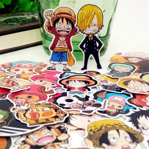 30 pcs Anime naughty boy Stickers Graffiti Sticker for Kid Skateboard Laptop Luggage Phone Car Bicycle scrapbooking Stickers