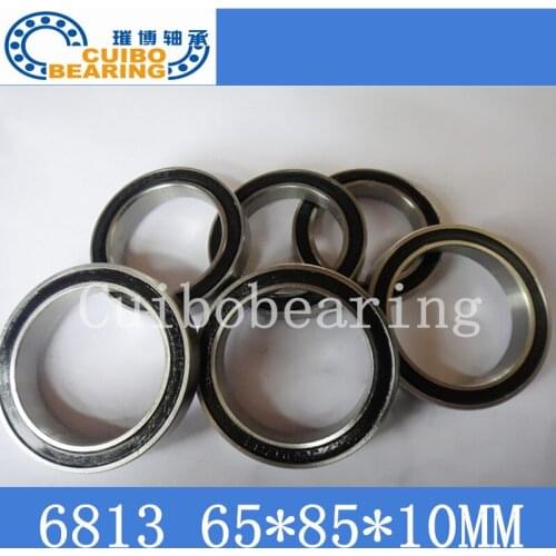 4pcs bearing 6813 6813 2RS shielded cover thin wall deep groove ball bearings 61813 61813 2RS 65*85*10mm