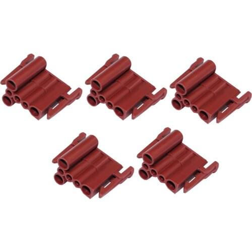 5 Sets 6 Pin car connector DJ3061-1.5-3.5-21 brown size hole plastic composite connector with terminal