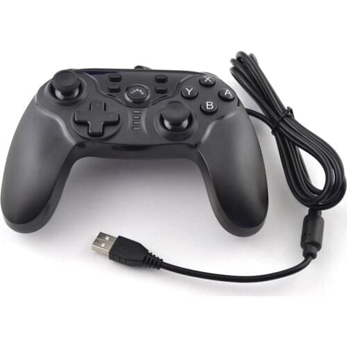 50PCS For S-w-i-t-c-h N-S Support version 3.0 PC USB Wired Controller Gamepad joystick handle