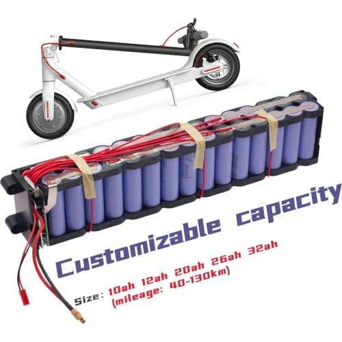 For XIAOMI M365 Battery 36V 26AH With Bluetooth Communication APP Built-In Samsung Cell Battery 18650