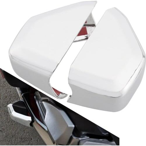 Motorcycle Chrome Saddlebag Guard Covers Trim For Honda Goldwing GL1800 GL1800 F6B 2018-2020