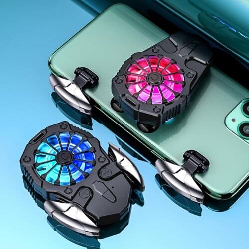 Mobile Phone Radiator Gaming Universal USB Game Cooler System Portable Fan Holder Heat Sink For Huawei iPhone Xiaomi
