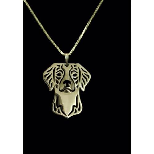 Hollow Pet Pendant Brittany women Necklace for lovely gift beauty