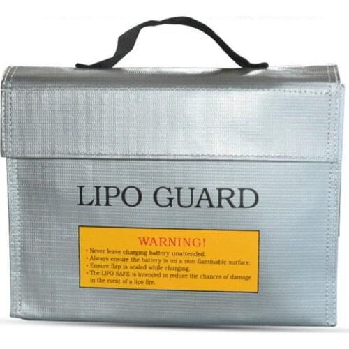 Portable Lithium Battery Guard Bag Fireproof Explosion-proof Bag RC Lipo Battery Safe Bag Guard Charge Protecting Bag