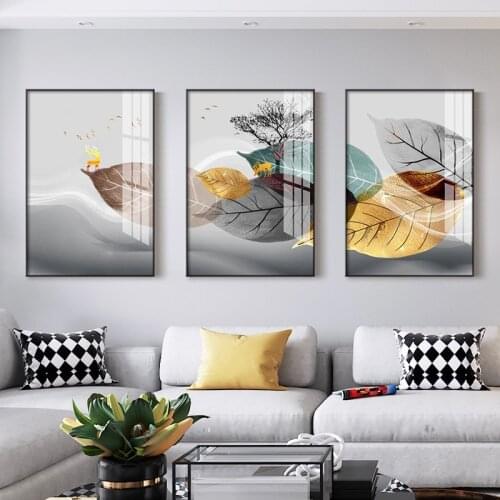 Nordic Light Luxury Living Room Decoration Painting Modern Minimalist Dining Room Sofa Background Wall Painting