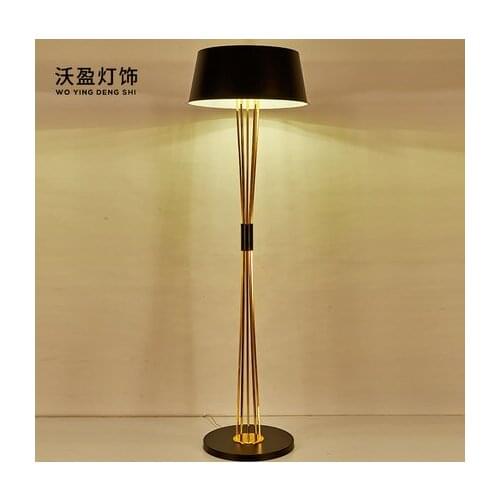 Postmodern minimalist fashion floor lamp Nordic creative living room warm bedroom study luxury classic floor lamp
