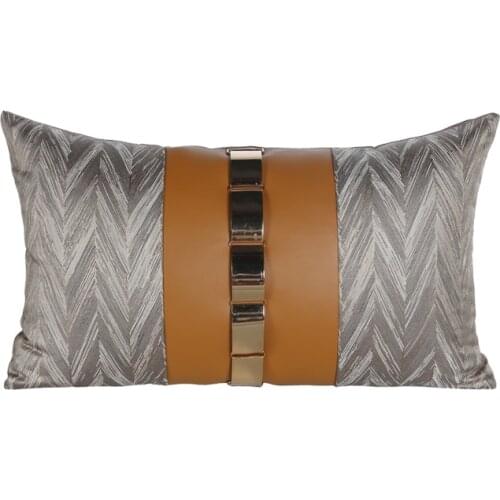 Light Luxury Cushion Cover Set Modern Decorative Geometric Pillowcase For Living Room Sofa Pillow Cover Throw Pillows 30x50cm