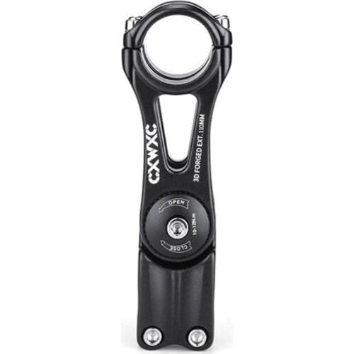 Bicycle Stem Riser Bike Handlebar Adjustable Stem Angle Cycling Aluminum Accessories Bicycle Bicycle Stem For MTB Fork Road H0U1