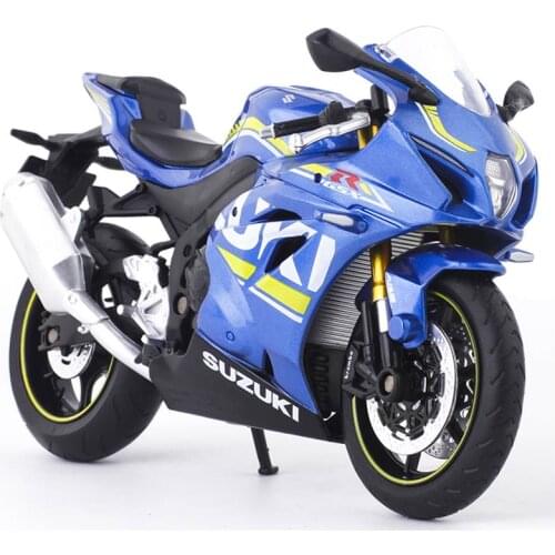 1:12 Suzuki GSX-R1000 Sport Bike Diecast Motorcycle Model For Kids Toy Gifts Original Box Free Shipping Collection