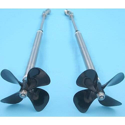 1Set 4mm*L220mm High Thrust Stainless Steel RC Boat Dirve Shaft Assembly for 540/555/545 Motor Feeding/Fishing Ship/Trawler